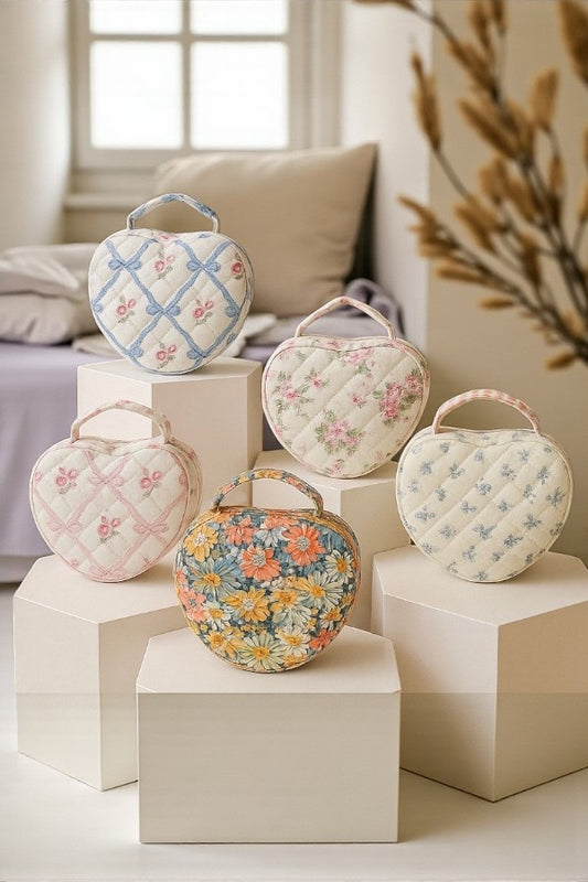 PREORDER Gianna Heart Shaped Bags