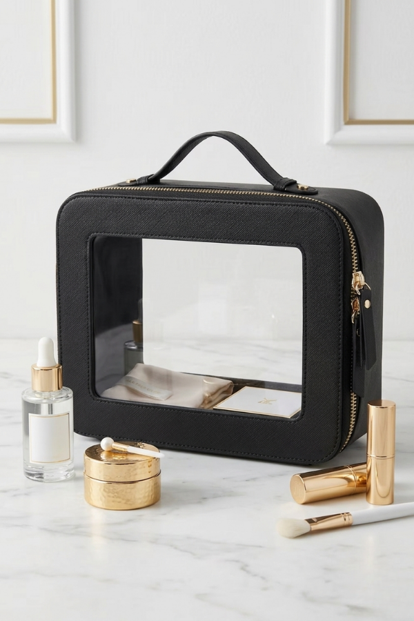 Posie Black Clear Travel Bag PREORDER