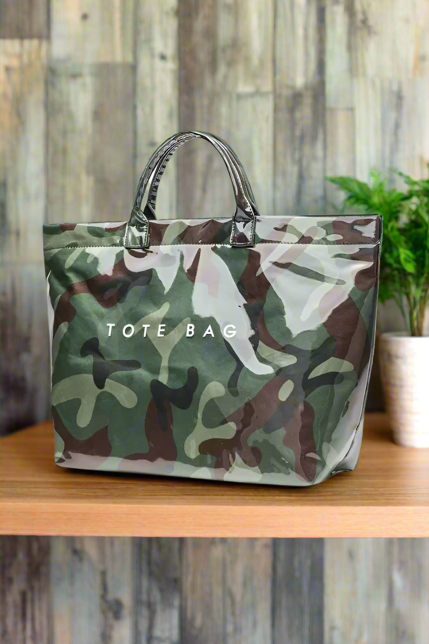 PREORDER Camo TOTE BAG
