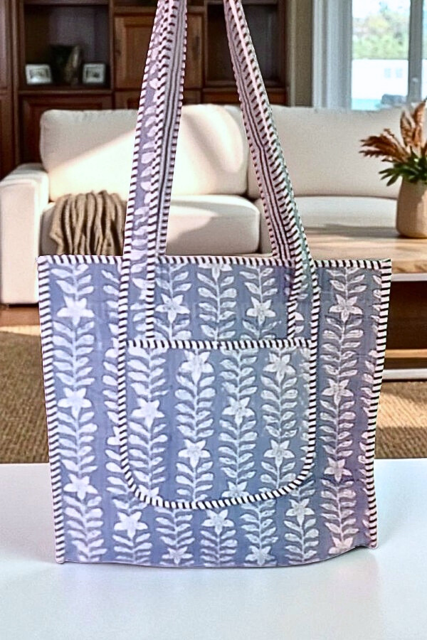 PREORDER Sinclair Blue Floral Tote Bag