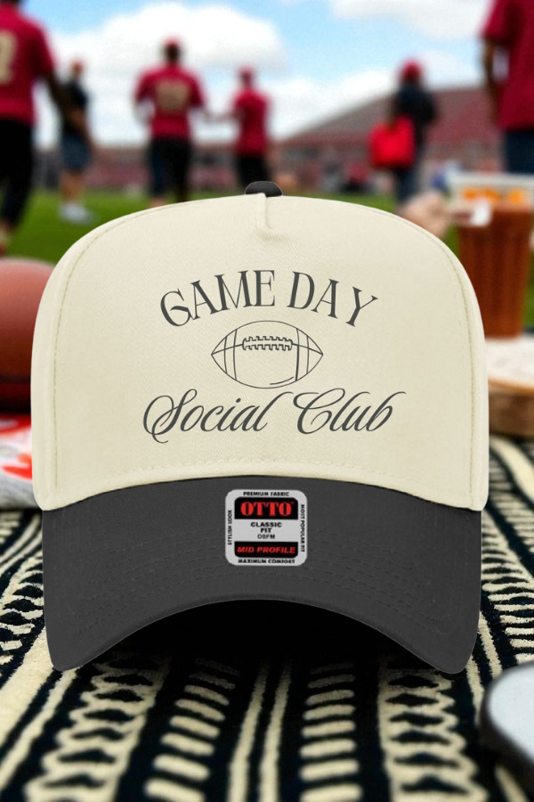 PREORDER Game Day Social Club Embroidered Hat