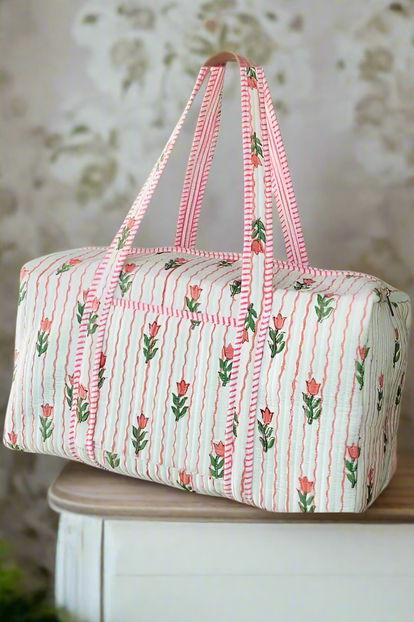 PREORDER Blakely Tulip Print Duffle Bag