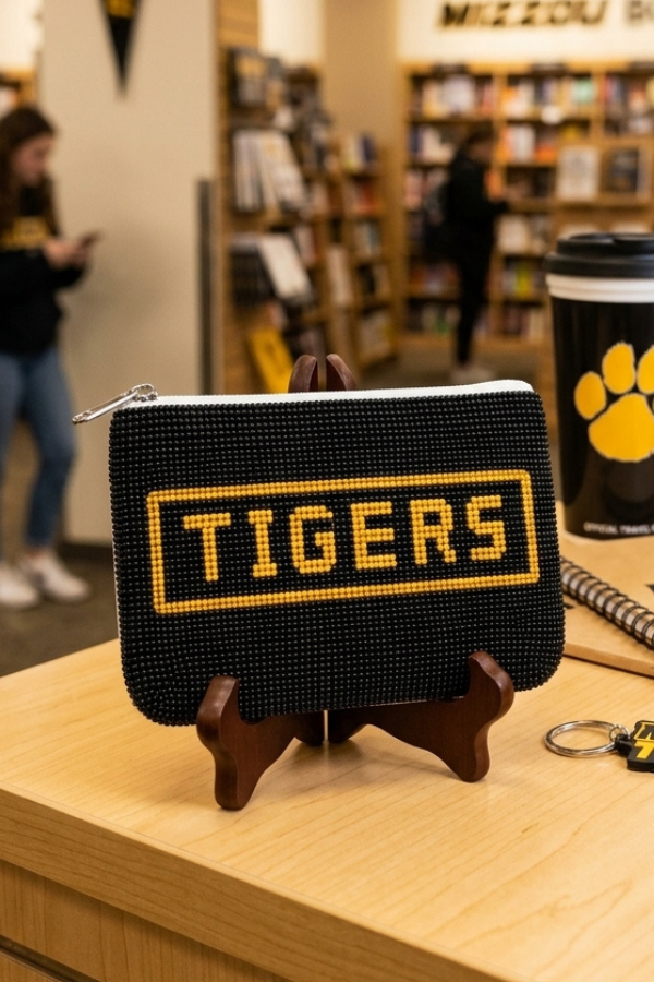 Mizzou Tigers Beaded Coin Purse PREORDER