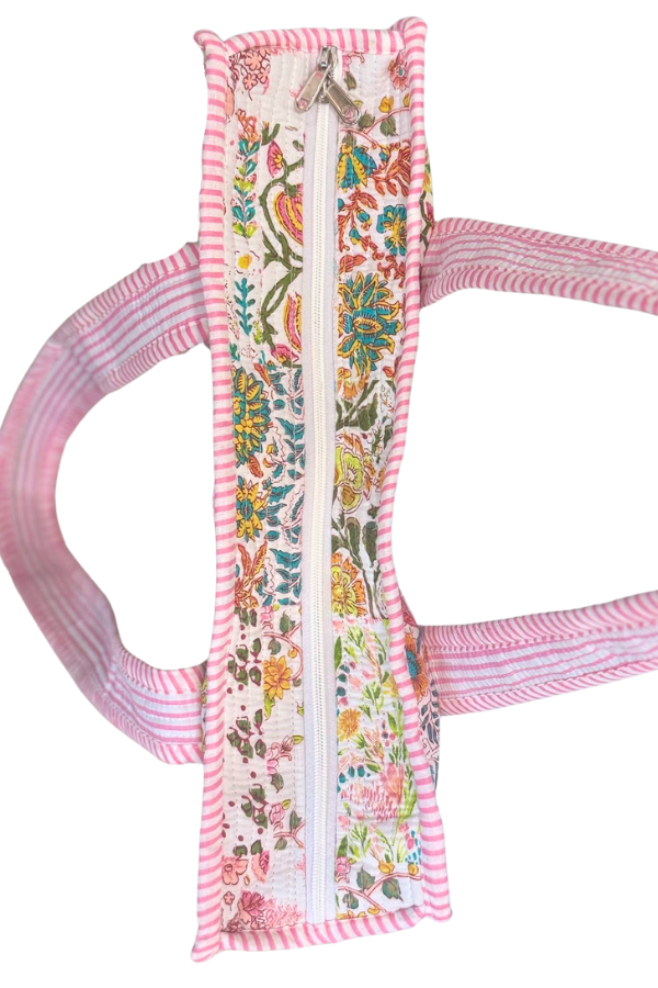 Florence Floral Patchwork Tote Bag Bag PREORDER