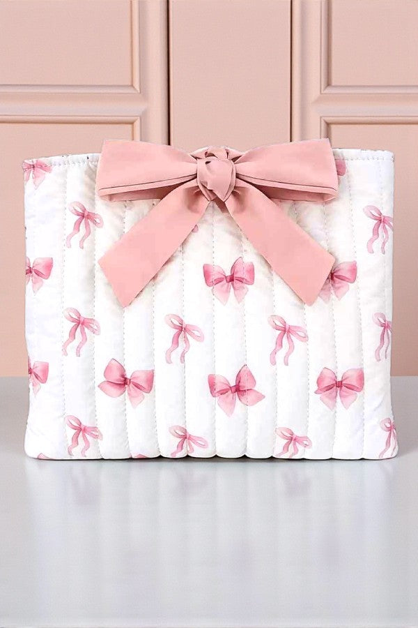 PREORDER Esther Pink Bow Print Bible Cover