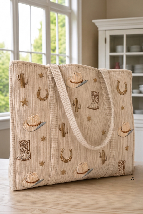 Boots & Brim Tote© PREORDER