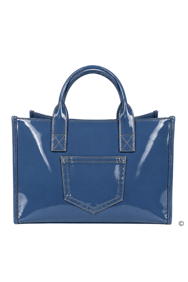 The Denim Darlin' Vinyl Tote Bag© PREORDER