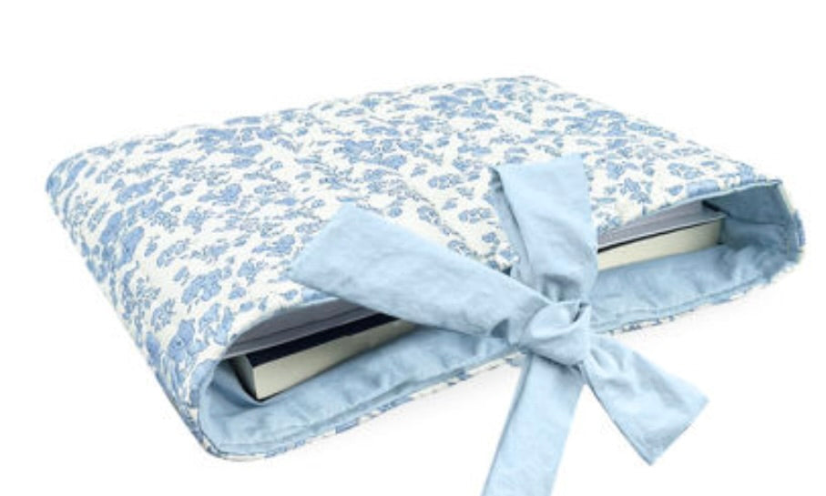 Libby Beige Floral Tie Bible Cover PREORDER