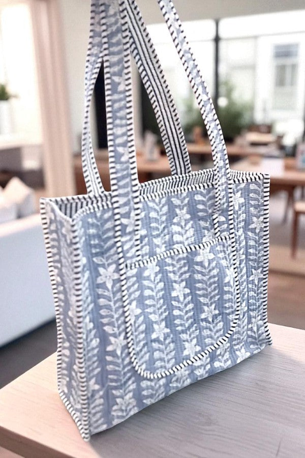 PREORDER Sinclair Blue Floral Tote Bag