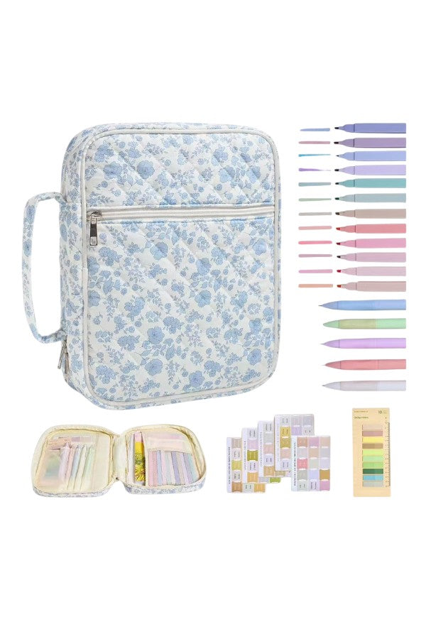 PREORDER Lyla Blue Floral Bible Cover