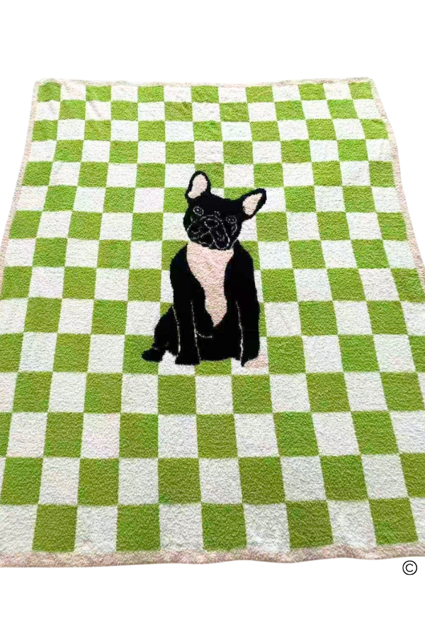 Walter Wiggles Check Blanket© PREORDER