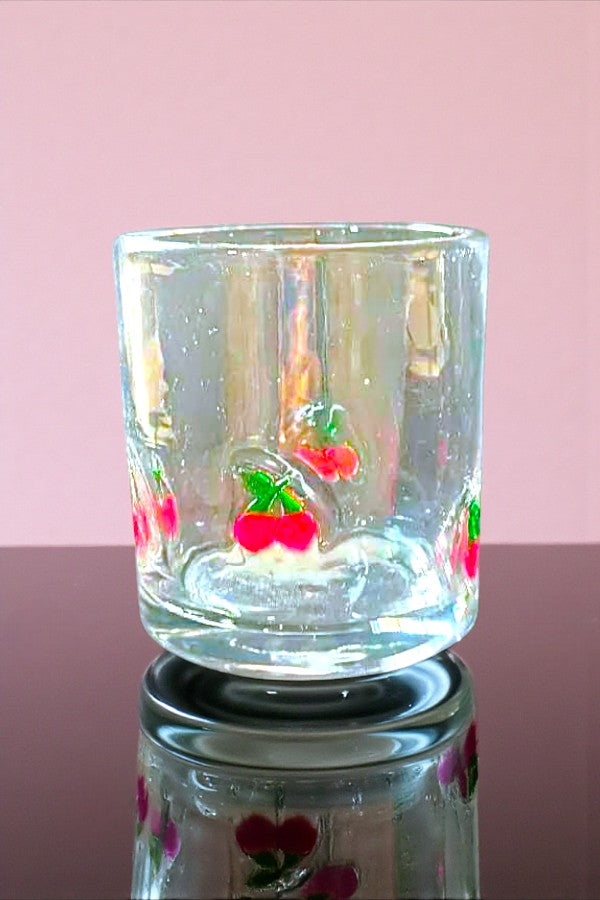 PREORDER Cherry Clear Drinking Glass