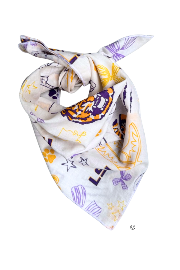 LSU Bandana© PREORDER