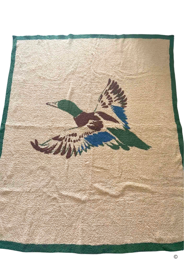 Mallard Marshland Blanket PREORDER
