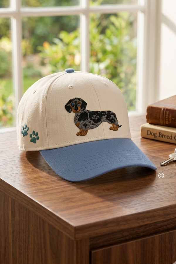 Walkin' the Doxie Embroidered Hat© PREORDER
