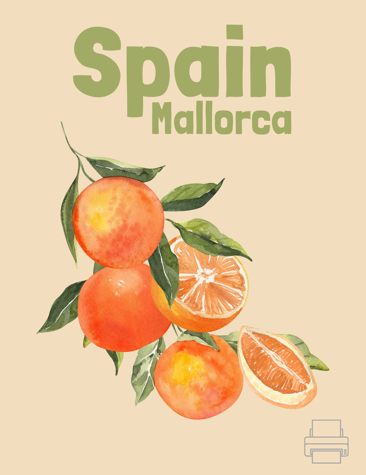Spain Coffee Table Book Digital Template