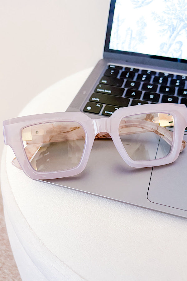 Pink Blue Light Blocking Reading Glasses