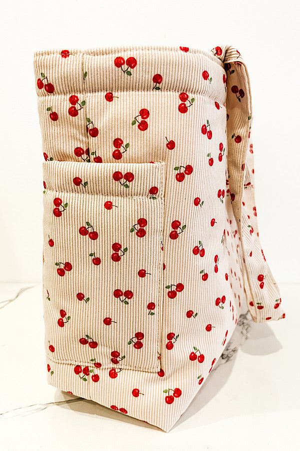 PREORDER Stevie Cherry Print Tote Bag