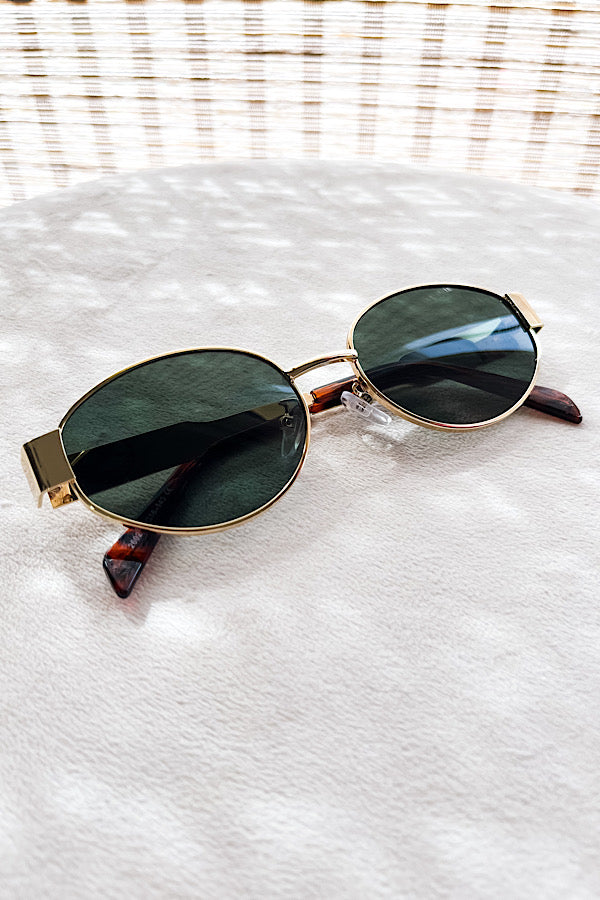 PREORDER Mattie Oval Frame Sunglasses