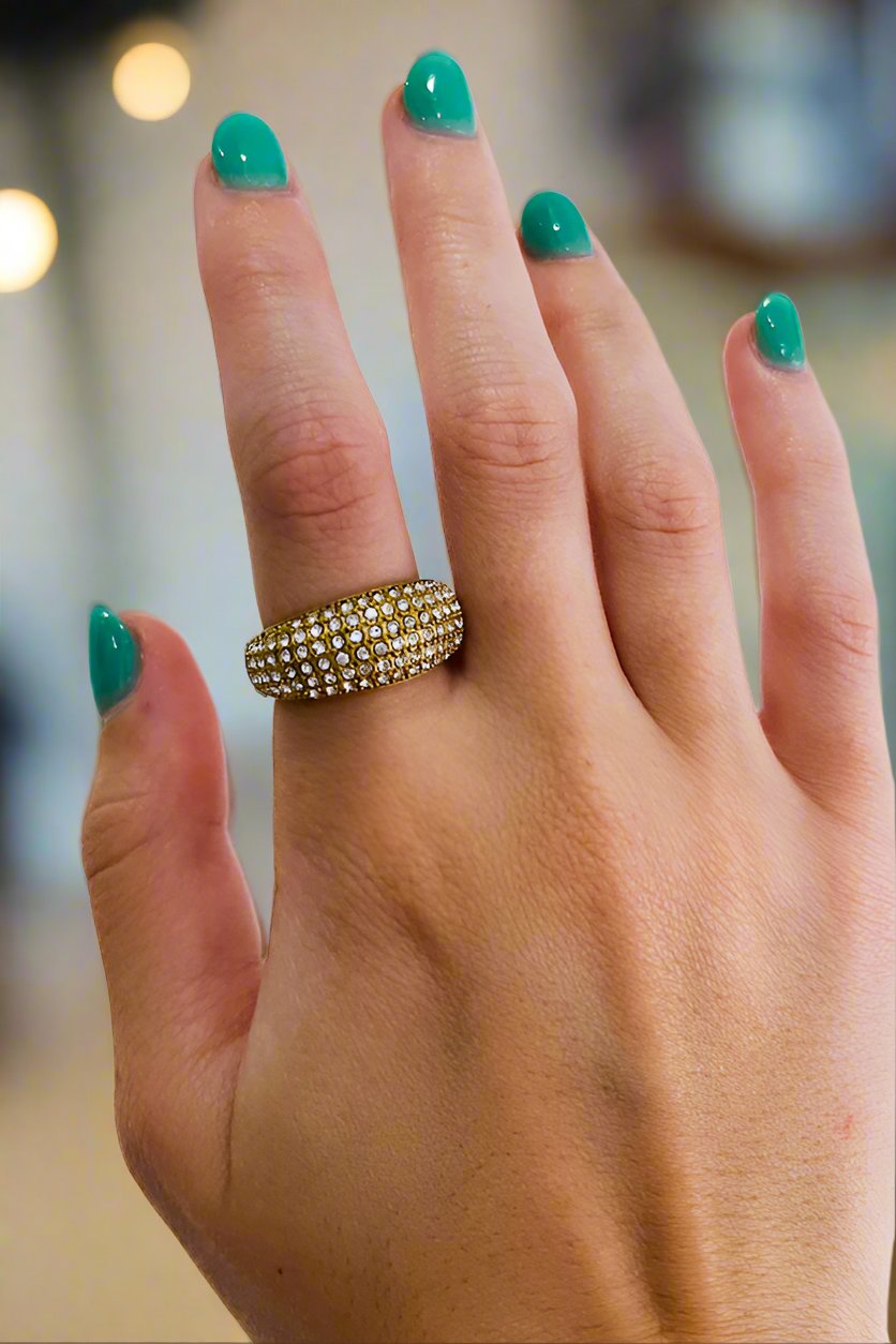 Natural Elements Gold Diamond Ring
