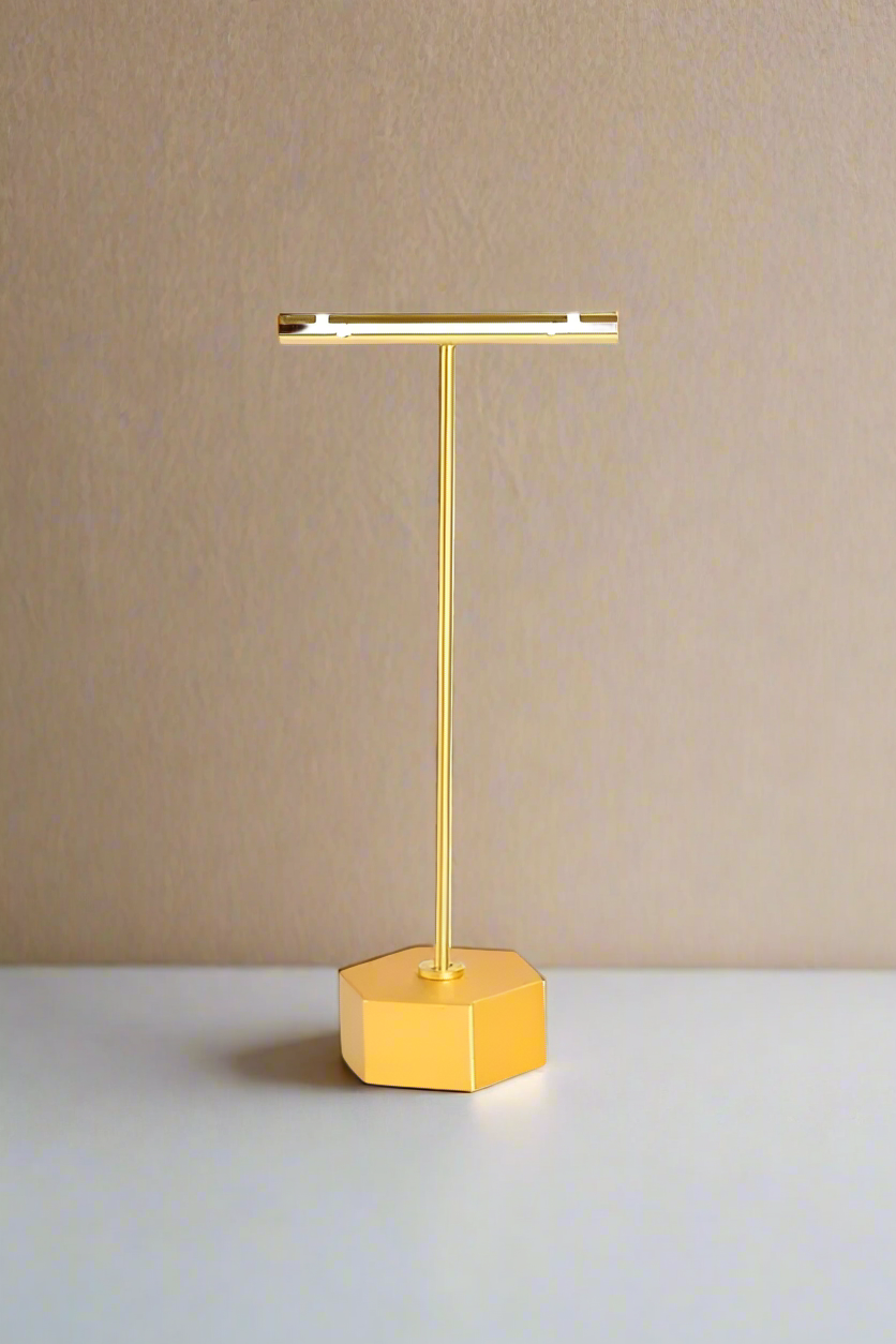PREORDER Gold T-Bar Metal Earring Stand