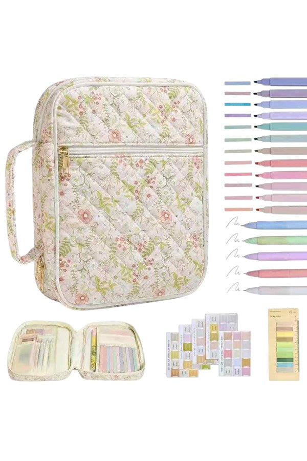 PREORDER Ruth Pink Floral Print Bible Cover