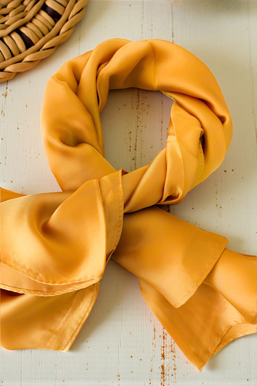Aurora Gold Silky Scarf