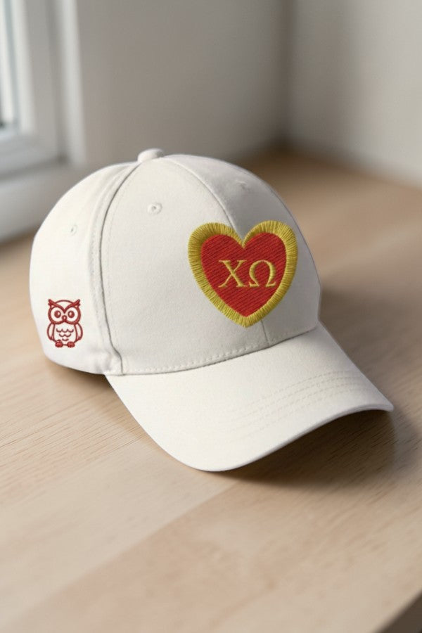 PREORDER Chi Omega Embroidered Hat