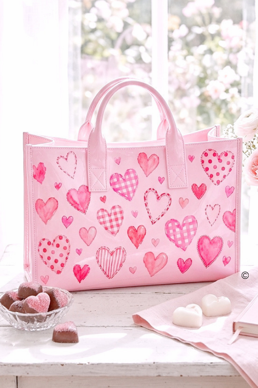 Love Notes Vinyl Tote Bag© PREORDER