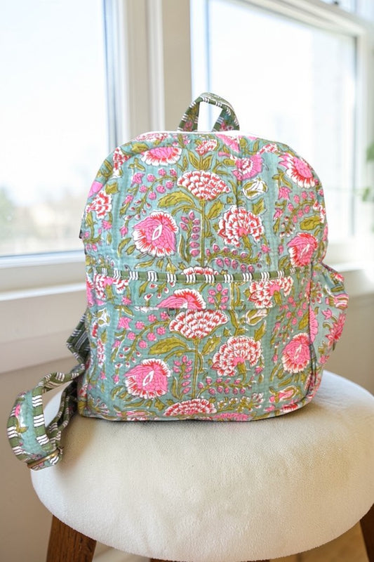 Tatiana Floral Print Backpack
