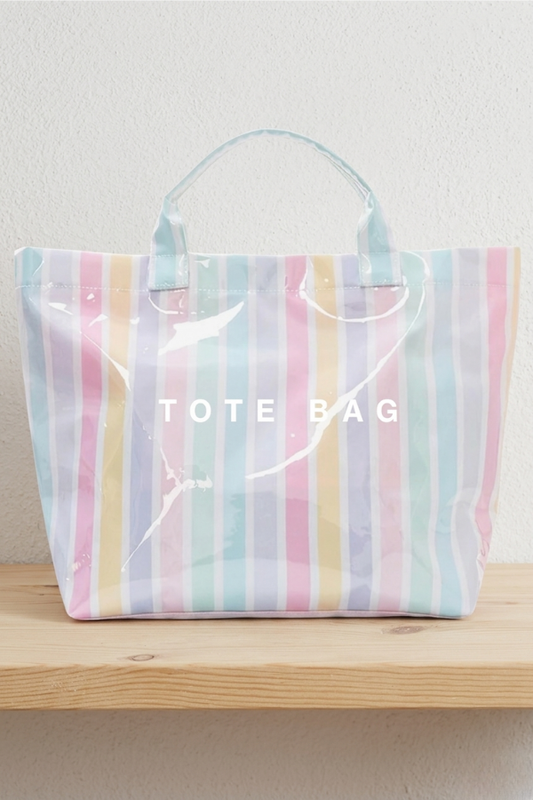 Pastel Striped TOTE BAG PREORDER