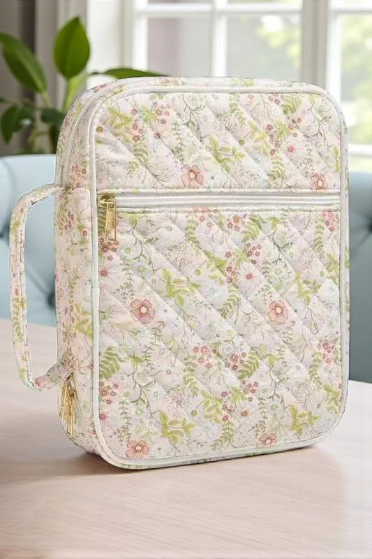 PREORDER Ruth Pink Floral Print Bible Cover