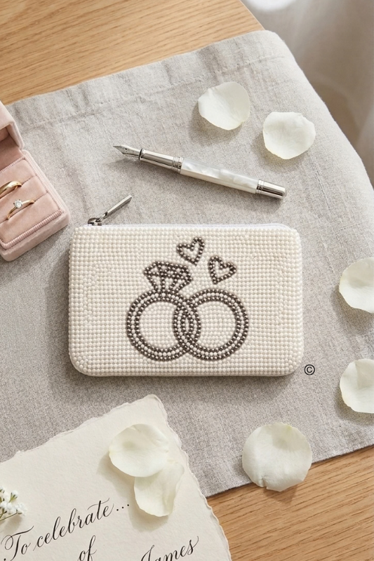 I Do Beaded Coin Purse PREORDER