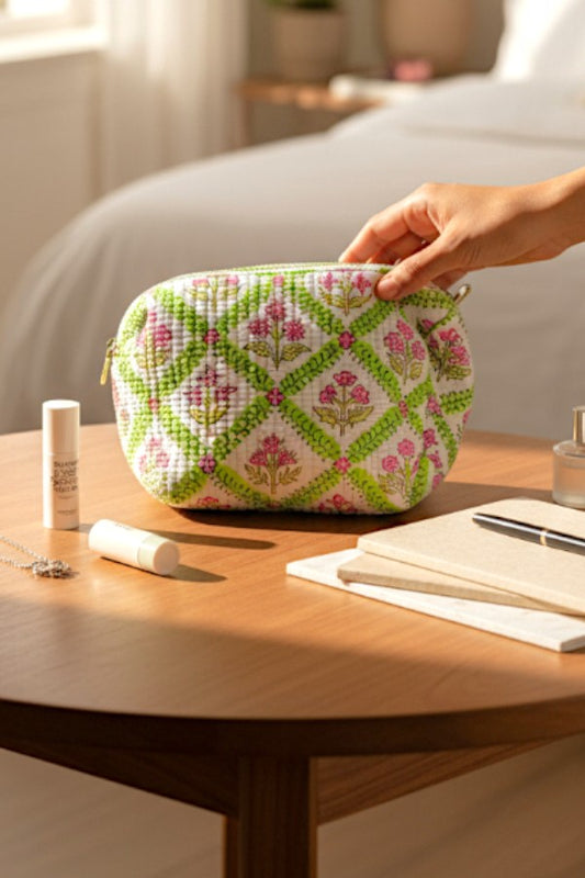 Barry Floral Cosmetic 3 Bag Set