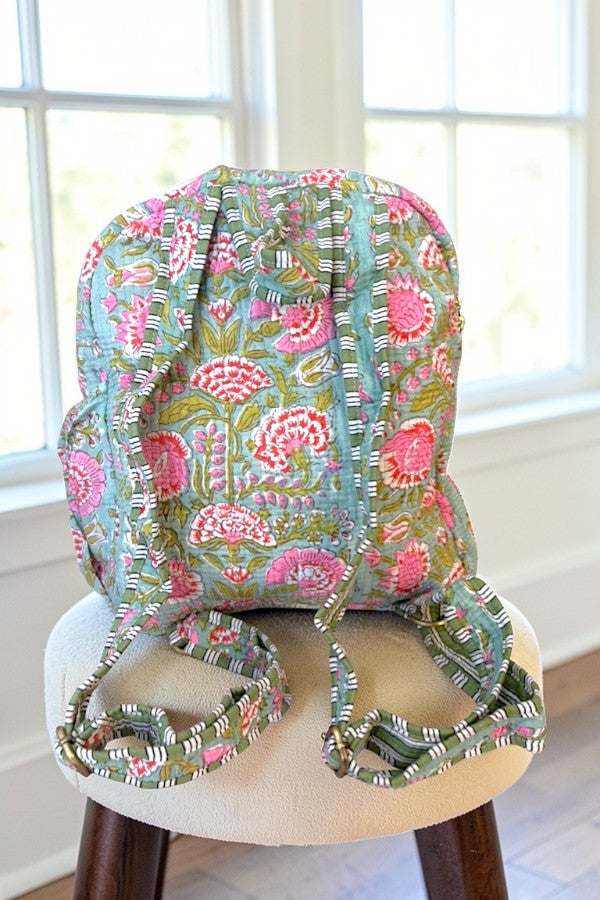 Tatiana Floral Print Backpack