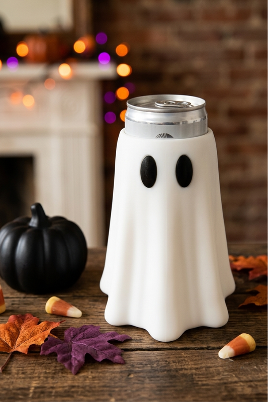 White Ghost Slim Can Cooler PREORDER