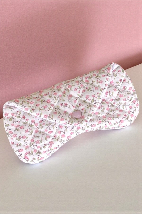 PREORDER Sophie Pink Floral Eyeglass Case