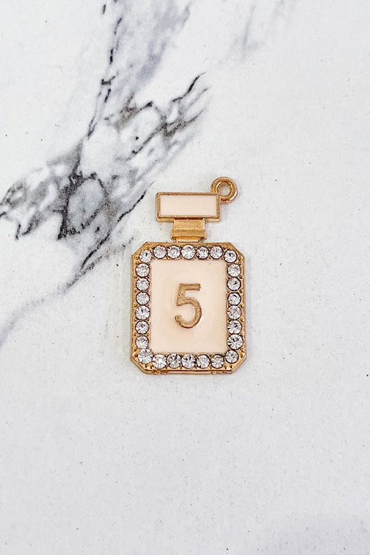 Blush Perfume Bottle Charm