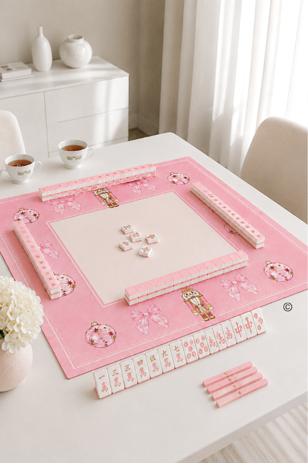 The Sugar Plum Social Mahj Mat© PREORDER