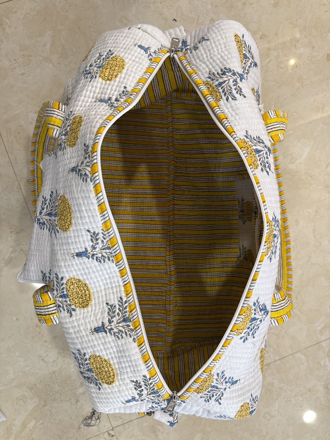 PREORDER Alice Green and Blue Duffel Bag