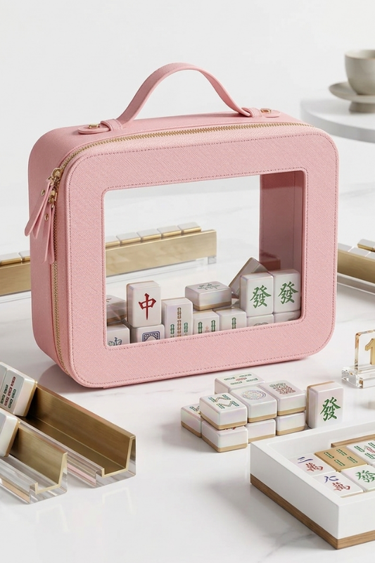 Posie Pink Clear Travel Bag PREORDER