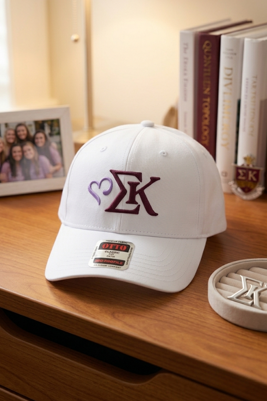 Sigma Kappa Embroidered Hat PREORDER