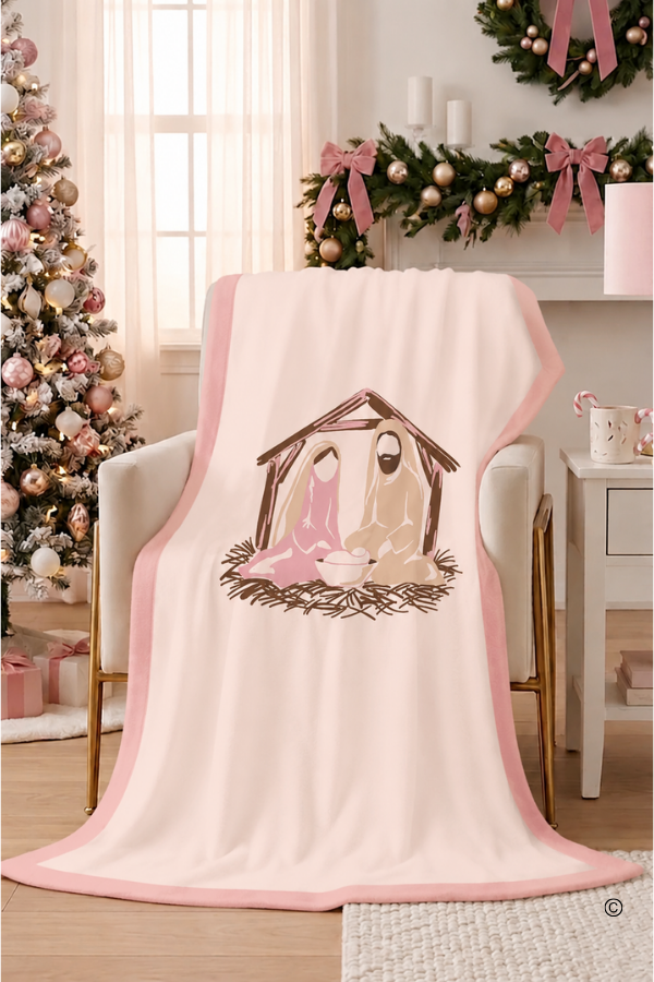A Sweet Noel Nativity Blanket PREORDER