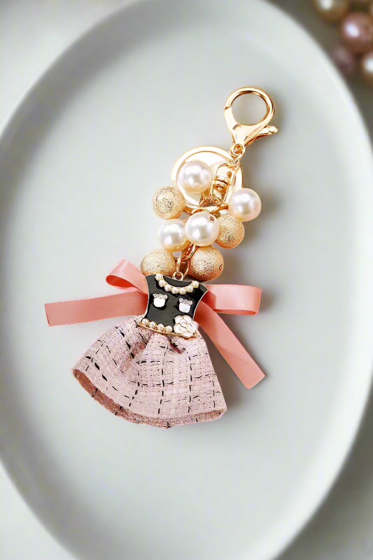 PREORDER Pink Dress Purse Charm