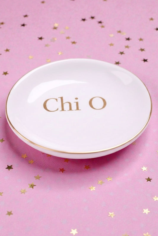 PREORDER Chi Omega Jewelry Dish