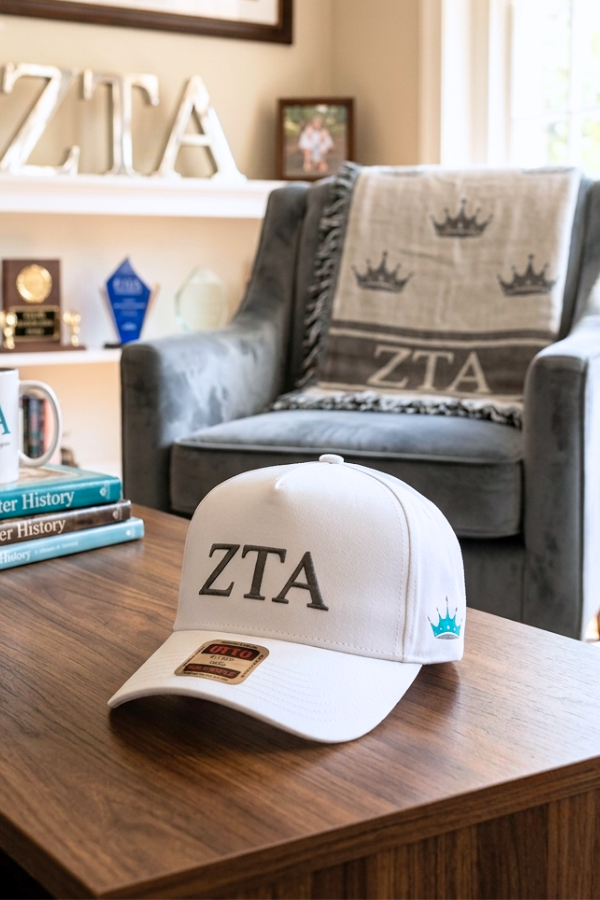 Zeta Tau Alpha Embroidered Hat PREORDER