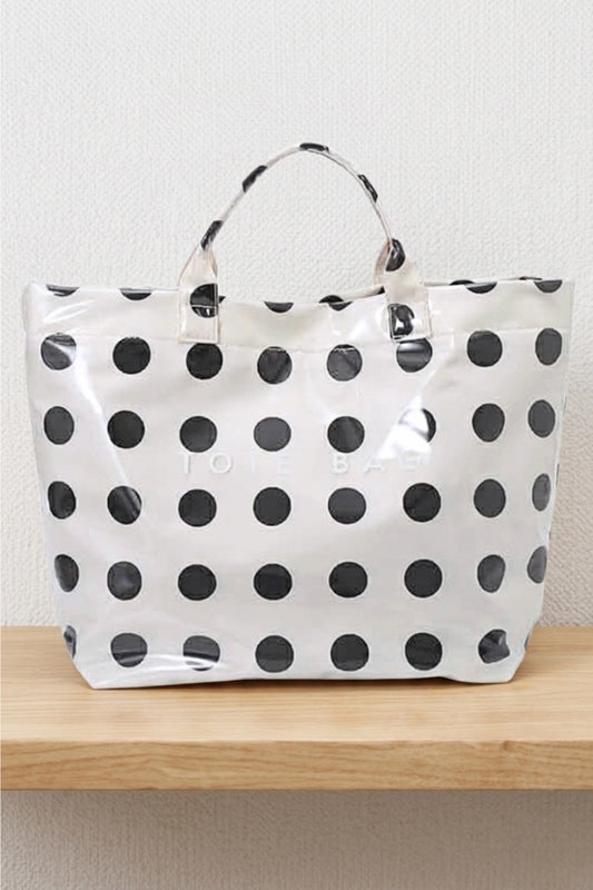 Black Polka Dot TOTE BAG PREORDER