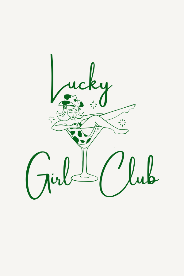 PREORDER Lucky Girl Club Embroidered Patch