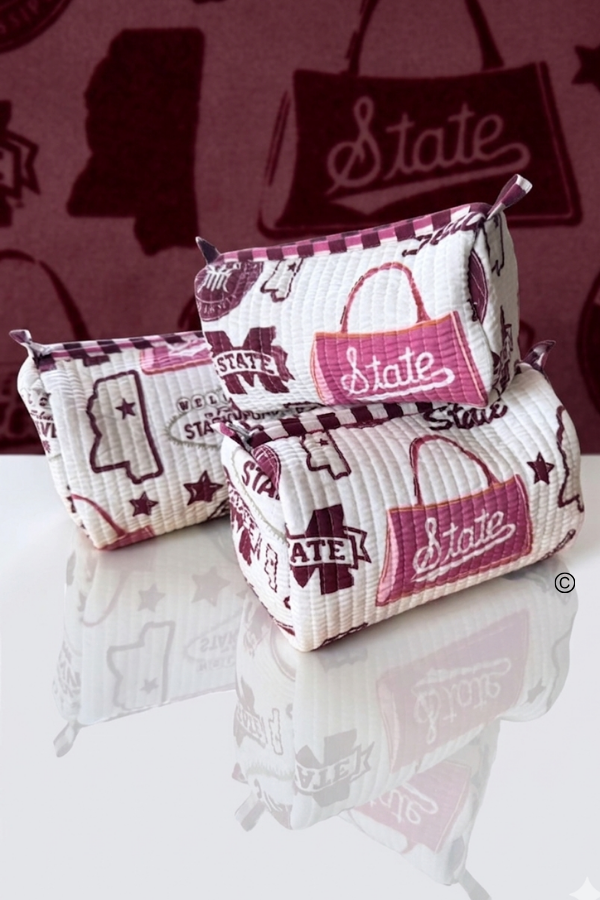 The Bulldog Edit Cosmetic Bag Set©
