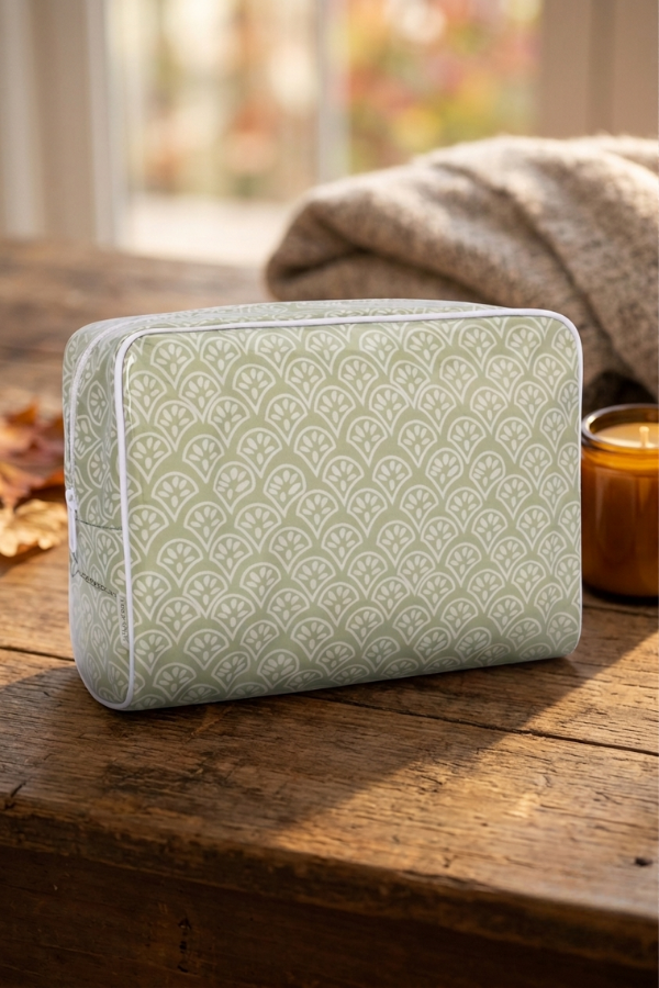 Jessa Green Clear Coat Toiletry Bag PREORDER